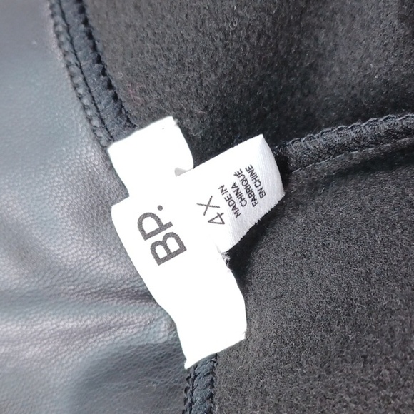 BP. Nordstrom Synthetic Leather Leggings NWT - Picture 3 of 5
